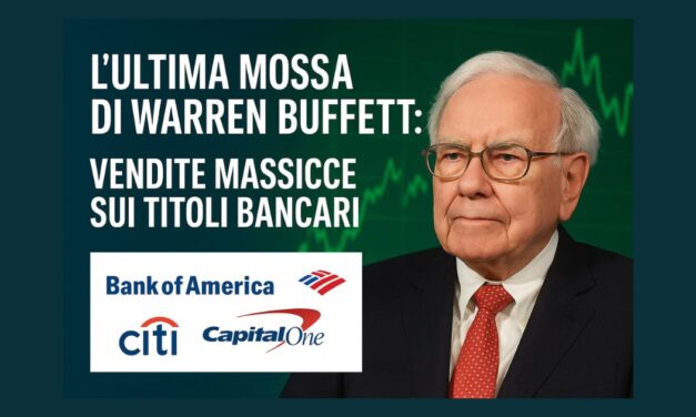 L’ultima mossa di Warren Buffett: vendite da miliardi sui titoli bancari. Cosa sta succedendo nel portafoglio di Berkshire Hathaway?