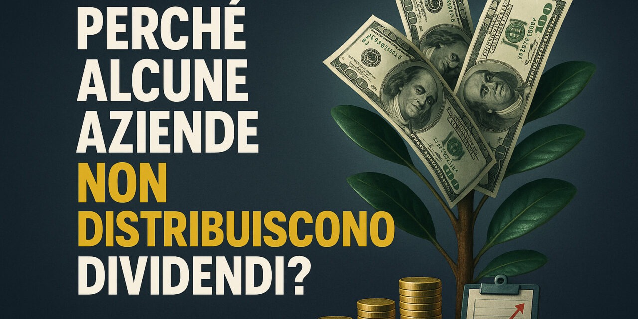 💸 Perché alcune aziende non distribuiscono dividendi? Tutto quello che un investitore dovrebbe sapere