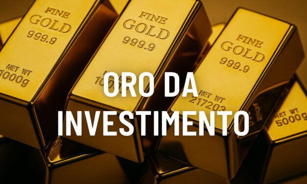 Oro da investimento: perché investire in oro conviene ancora oggi