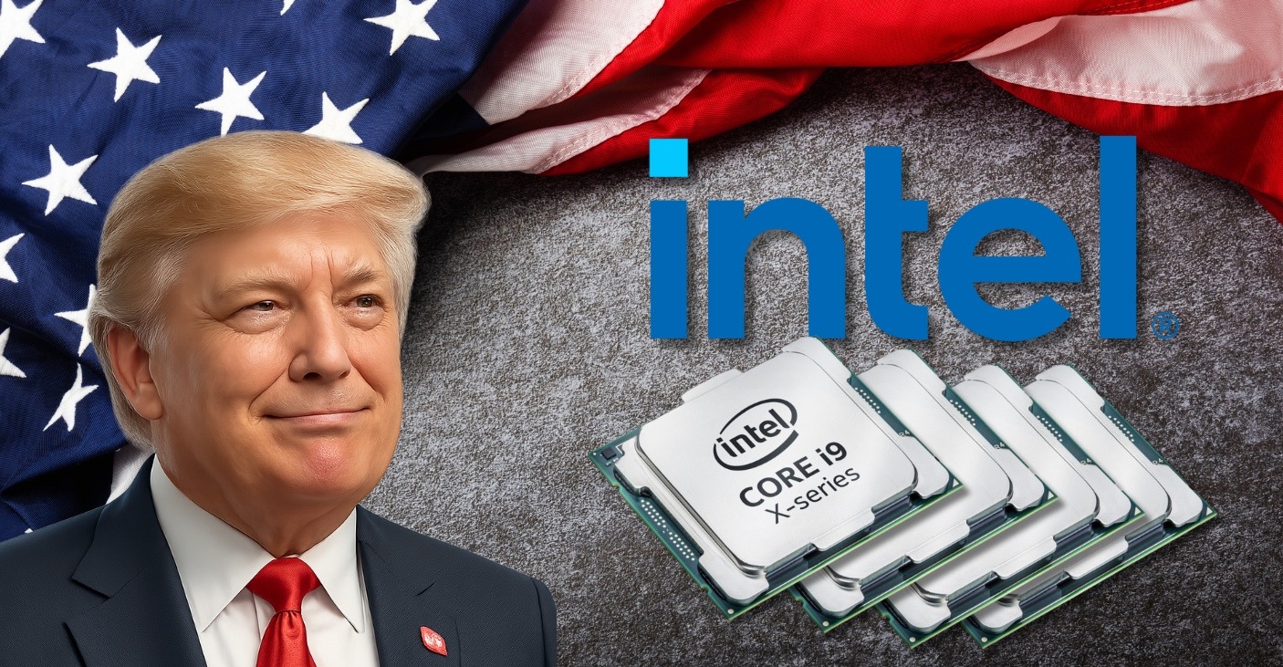 Trump supporta Intel notizie