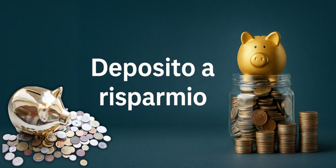 Deposito a risparmio, investimento sicuro conveniente o fregatura? Guida completa